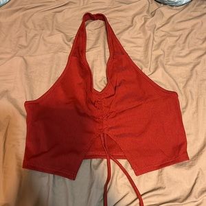 Red Halter Top BRAND NEW